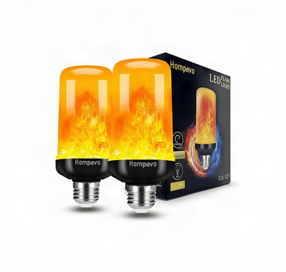 【Upgraded】 Flame Light Bulbs with Upside-Down Effect