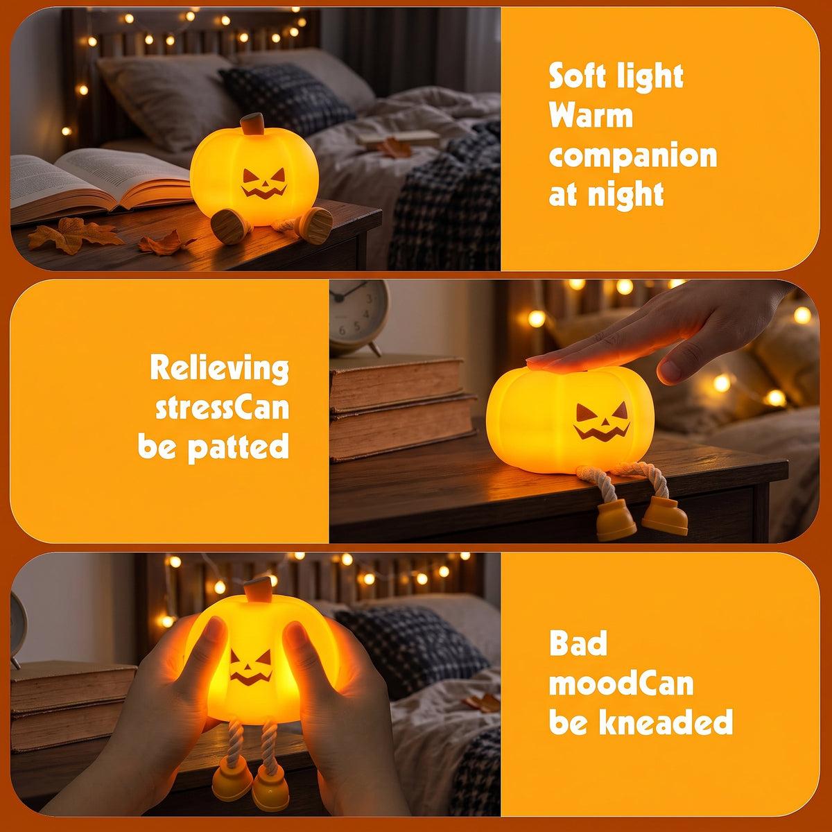 🎃"The Ultimate👻Spooky Glowing💡Pumpkin📜 Night Light ✨(Official Decor!)"🦇