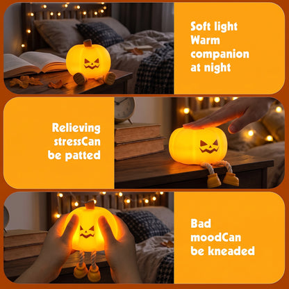 🎃"The Ultimate👻Spooky Glowing💡Pumpkin📜 Night Light ✨(Official Decor!)"🦇