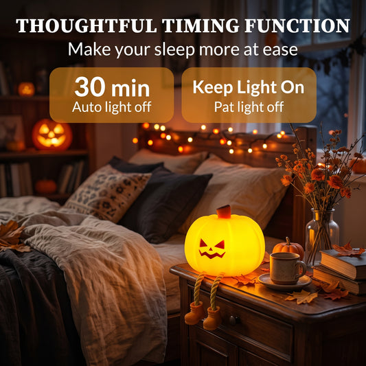 🎃"The Ultimate👻Spooky Glowing💡Pumpkin📜 Night Light ✨(Official Decor!)"🦇
