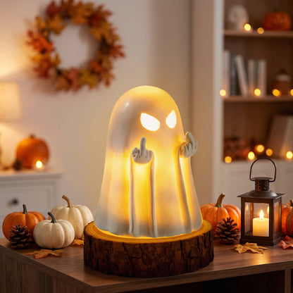Spookify Your Porch: Cute Resin Ghost Figurine