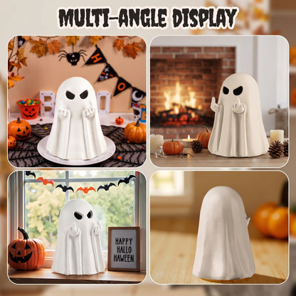 Spookify Your Porch: Cute Resin Ghost Figurine