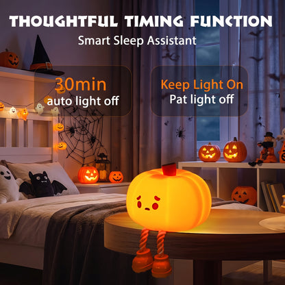 🎃 Spooktacular Glow: Official Pumpkin Night Light!