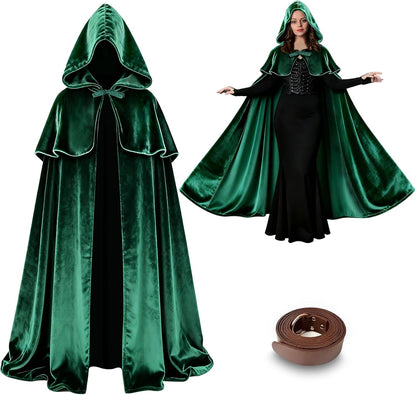 "Mysterious Medieval Hooded Cape (Featuring Hidden Arm Holes)"